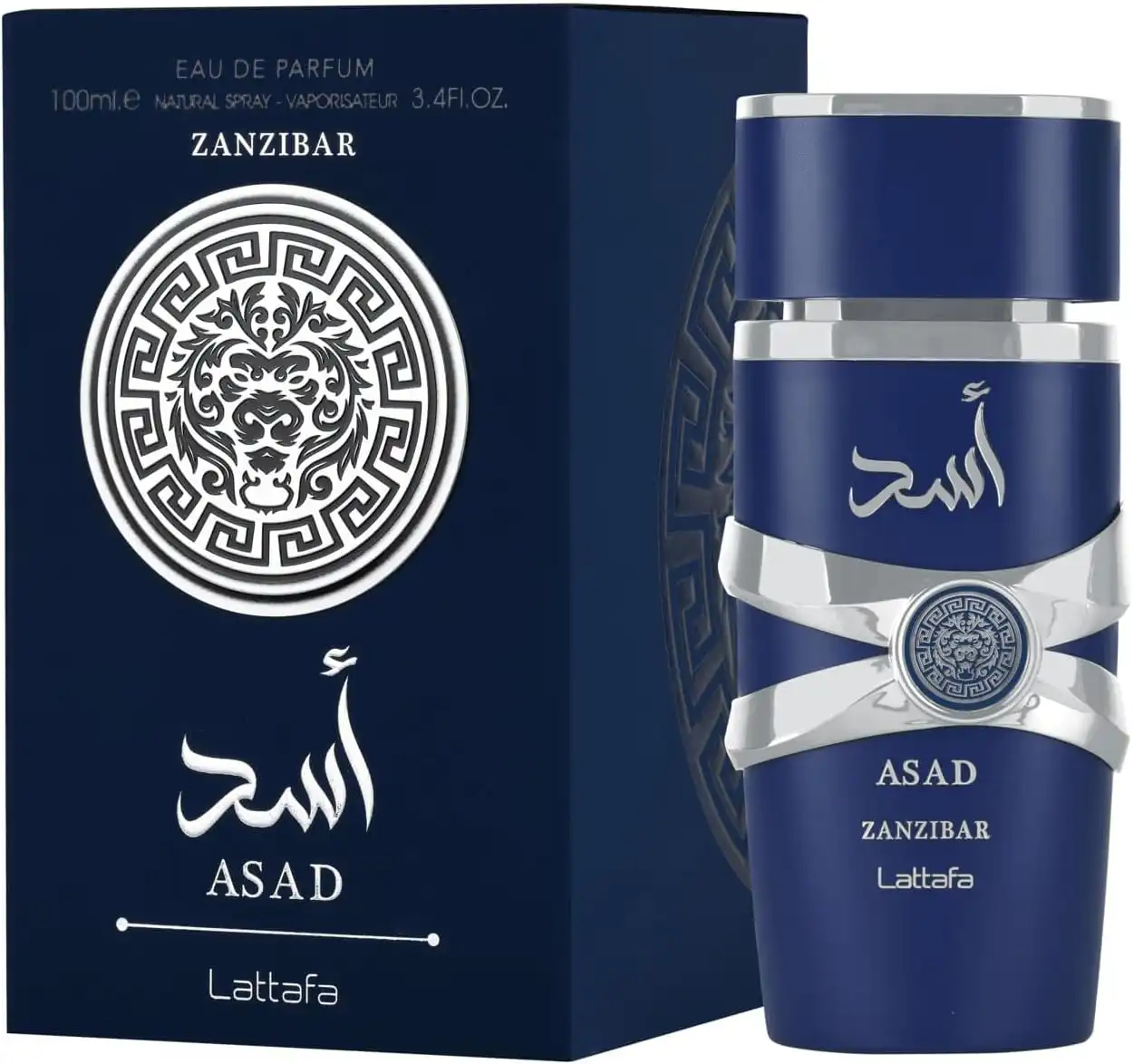 عطر اسد زنجبار من لطافة  للرجال او دي بارفان, 100 مل