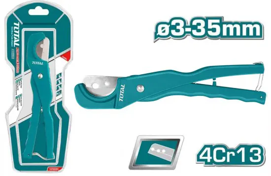 Total Electrical Pipe and PVC Pipe Cutter, 3-35 mm, THT-53351