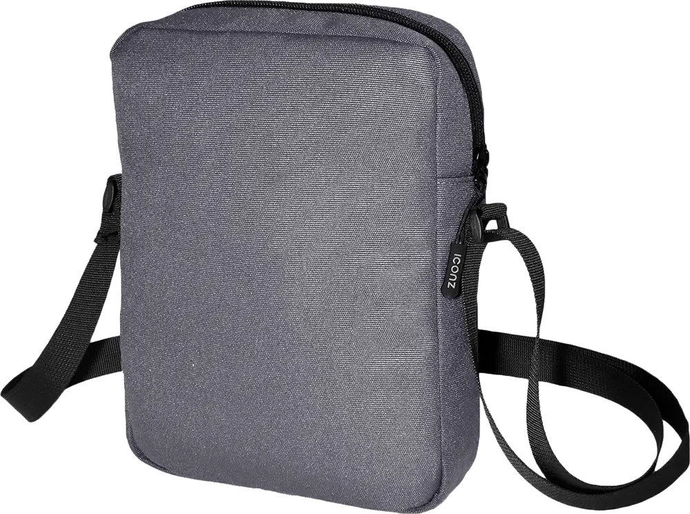 شنطة كروس من ايكونز، 9 انش، رمادي، 1036