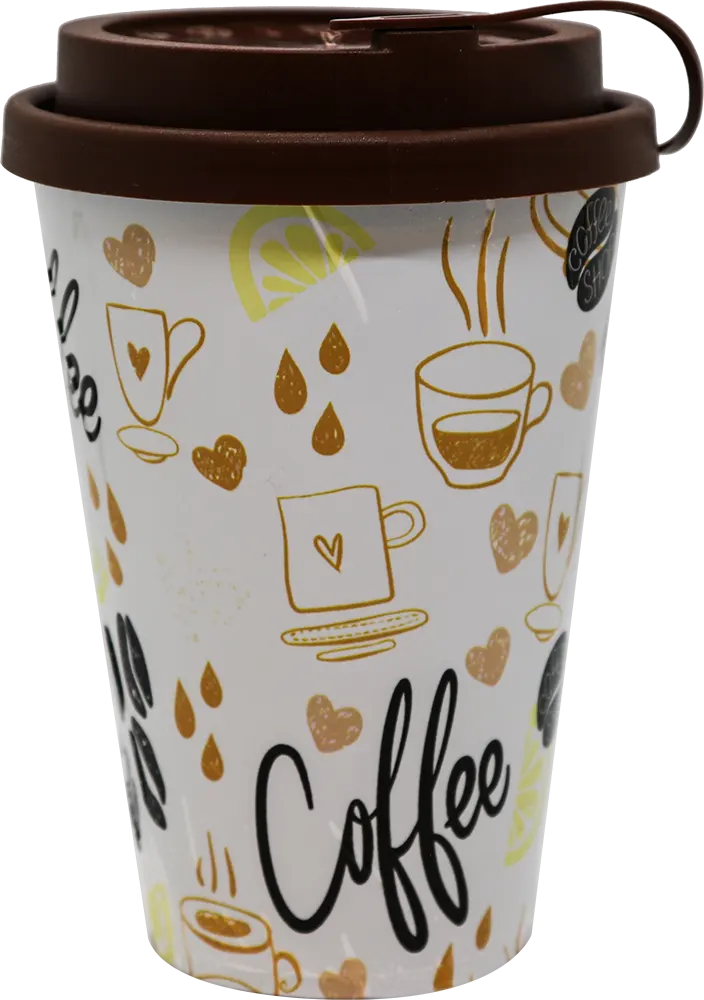 كوب ستار من ايكو بلاستيك 400 مل ، الوان