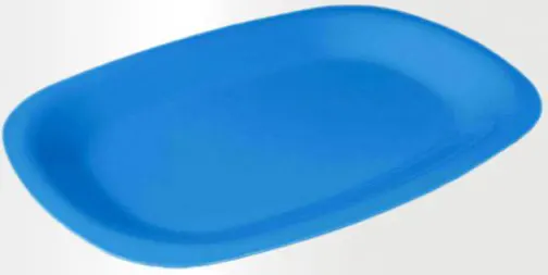 سرفيس طعام بيضاوي من ايكو - الوان