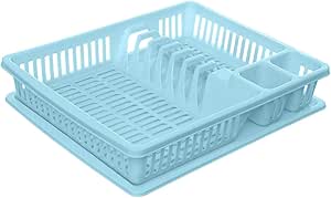 مصفاة ومنظم اطباق ايكو من بولي بروبلين - الوان