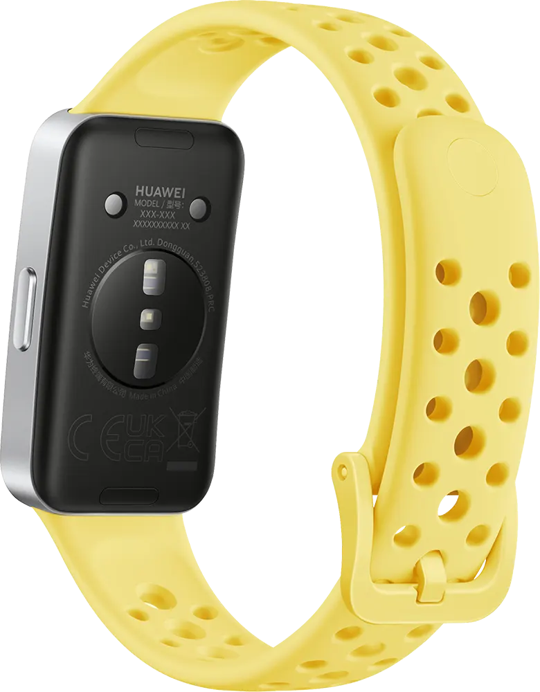 ساعة يد هواوي باند 9 ، شاشة اموليد تعمل باللمس 1.47 بوصة ، مقاومة للماء، سوار مطاطي ، بطارية تدوم حتى 9 يوم، أصفر