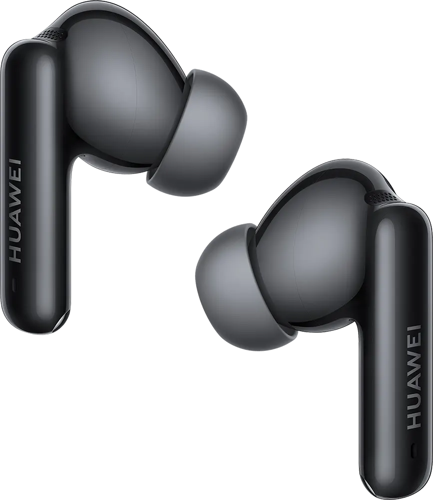 سماعة ايربودز هواوي فري بودز I6 ، بلوتوث، مقاومة للماء، بطارية 510 مللي أمبير، أسود