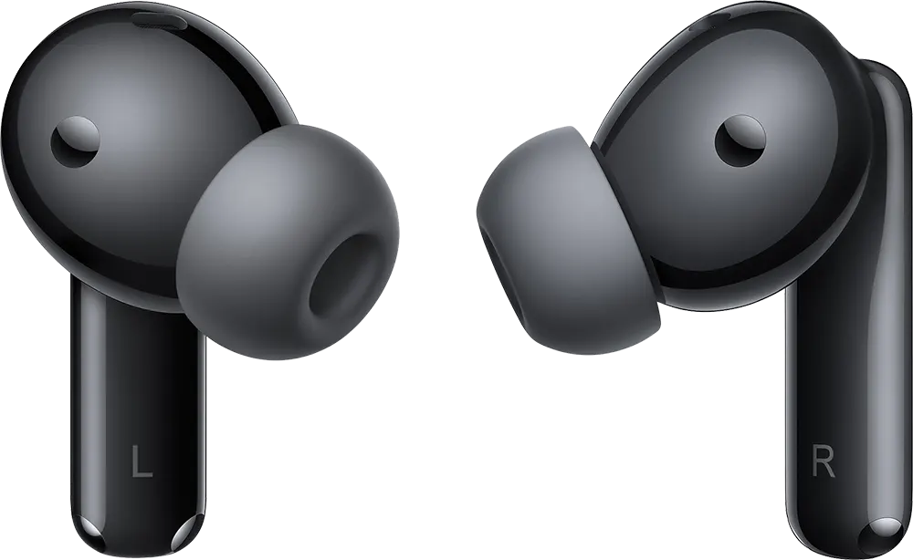 سماعة ايربودز هواوي فري بودز I6 ، بلوتوث، مقاومة للماء، بطارية 510 مللي أمبير، أسود