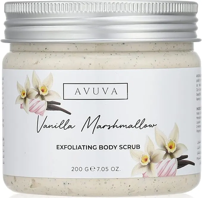 سكراب للجسم افوفا فانيليا مارشميلو، 200 جرام .