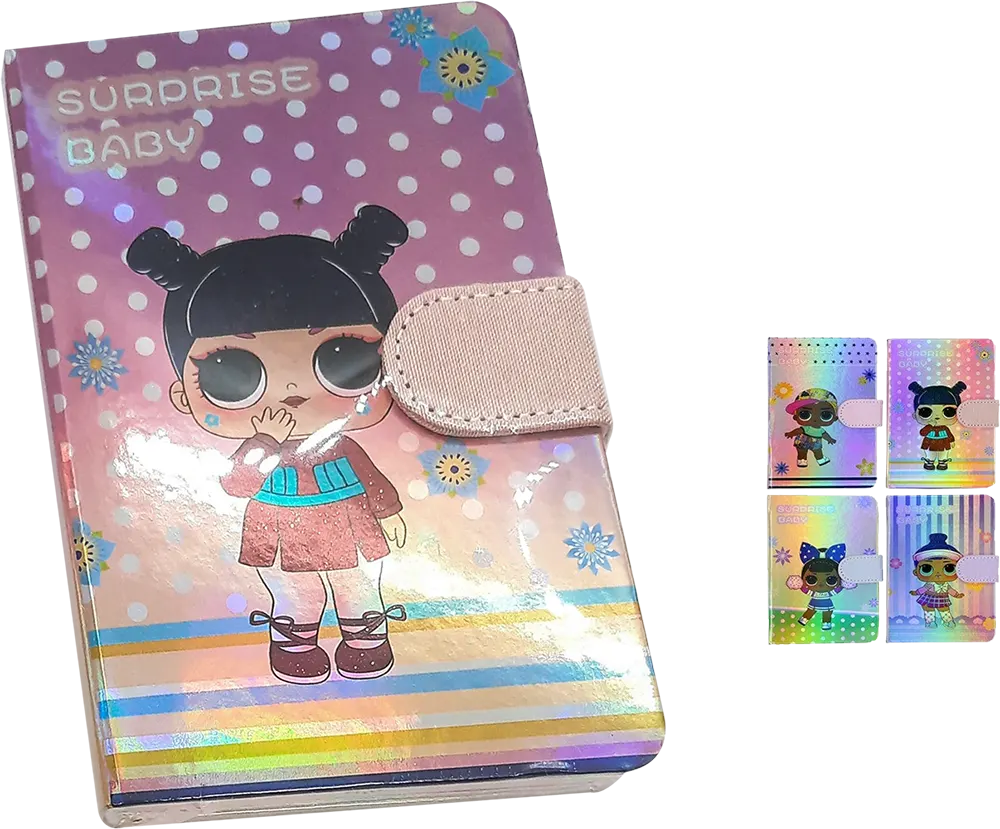 نوت بوك لول، 100 ورقة، ، 10.5 × 14.8 سم، ألوان متعددة