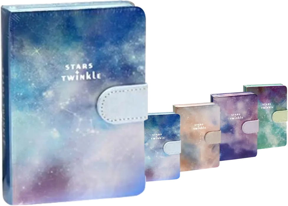 نوت بوك لول، 100 ورقة، مغناطيسي، 10.5 × 14.8 سم، ألوان متعددة، MY001-7