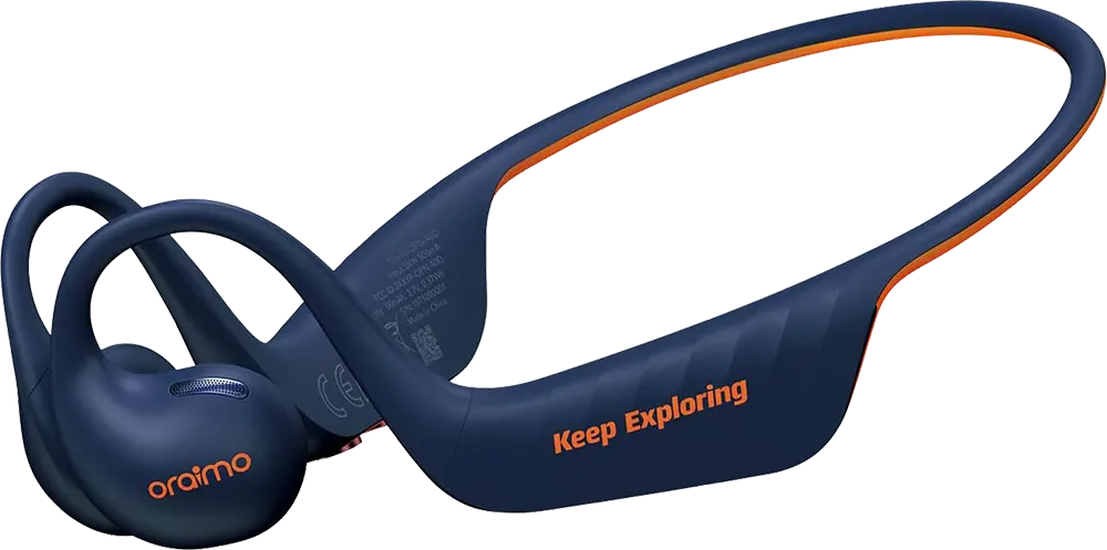 سماعة أذن لاسلكية  اوراميو OpenCirclet بلوتوث 5.0، بطارية تدوم 3.5 ساعة، لون أزرق غامق، OPN-40D