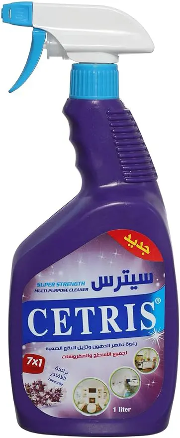 Cetris degreaser for all surfaces and furniture, lavender scent, 1 liter