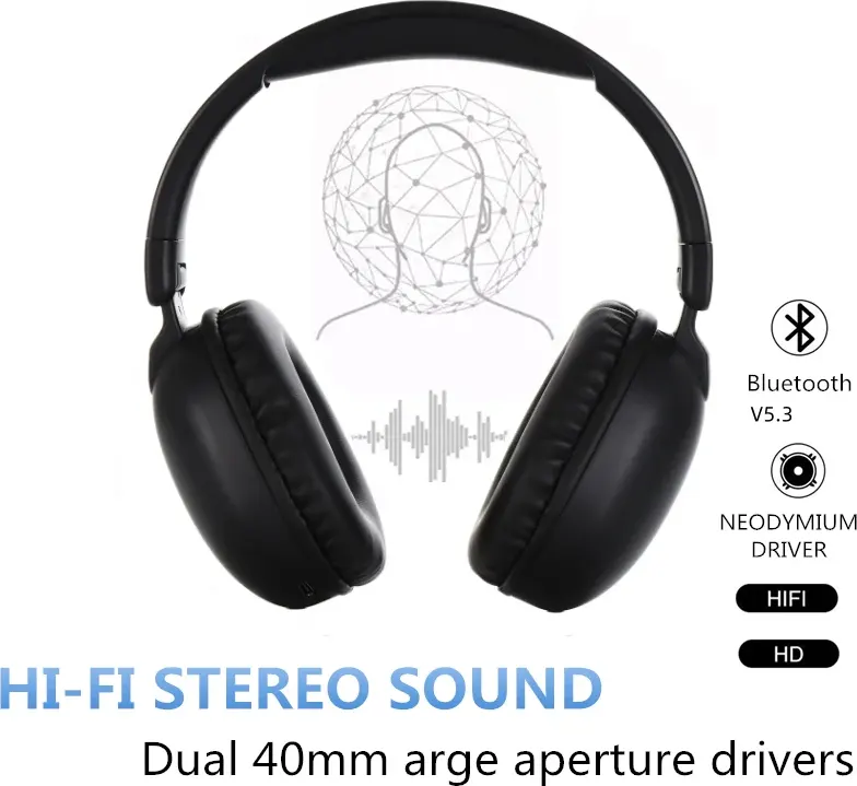 سماعة سودو لاسلكية-سلكية، بلوتوث 5.3، بطارية تدوم 8 ساعات، متعددة الألوان، SD1101