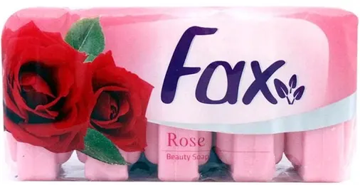 صابون فاكس بالورد، 5 قطع، 60 جم.