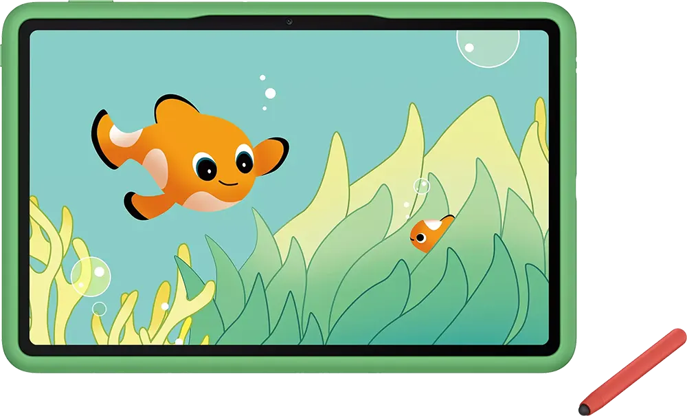 تابلت هواوي ميت باد اس اي 11 إصدار الاطفال، شاشة 11 بوصة، ذاكرة داخلية 128 جيجابايت، رامات 4 جيجابايت، واي فاي فقط، رمادي نيبولا (جراب +  قلم) هدية