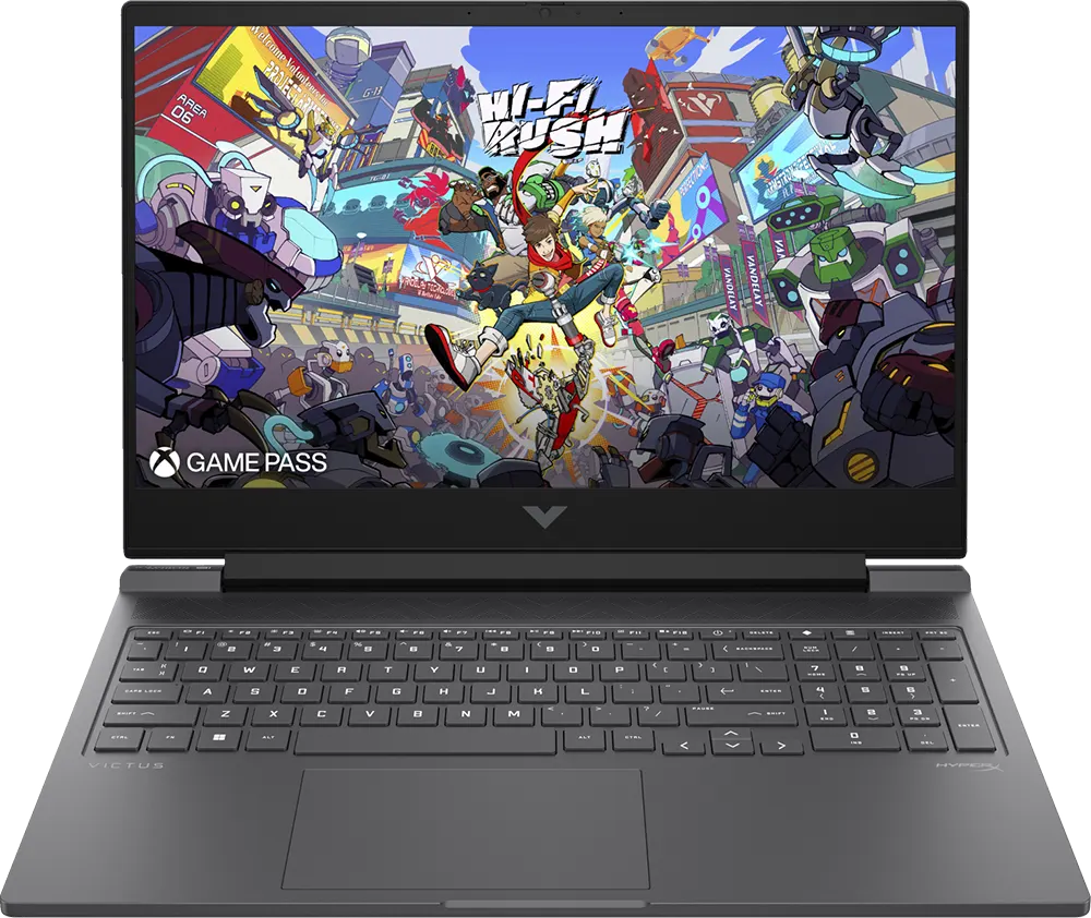 لاب توب للألعاب اتش بي فيكتوس 16T-R100، معالج إنتل® كور™ i7-14700HX، الجيل الرابع عشر، رامات 16 جيجابايت، هارد ديسك سعة 512 جيجابايت SSD ، كارت شاشة NVIDIA® GeForce RTX™ 4060، سعة 8 جيجابايت GDDR6، شاشة  مقاس 16.1 بوصة FHD IPS، نظام التشغيل ويندوز 11، فضي