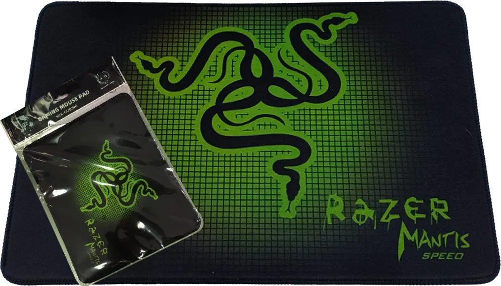 لوحة ماوس جاما ريزر للألعاب ، مقاس 25×21 سم، لون أسود * أخضر ، A11