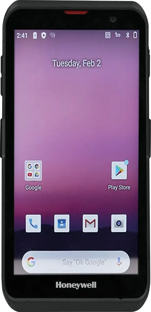 ماسح الباركود هانيويل EDA52-11AE64N21RK، لاسلكي، أندرويد، ذاكرة 64 جيجابايت، رامات 4 جيجابايت، أسود