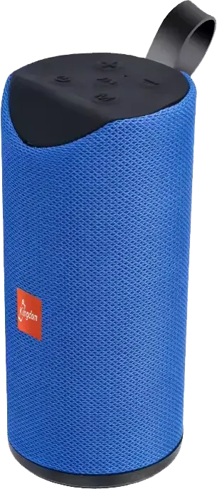 سماعة محمول لاسلكية كينجدوم بلوتوث، يو إس بي، قابل لإعادة الشحن، أزرق، KI-03