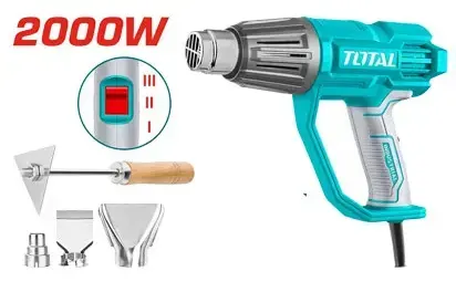 مسدس تسخين من توتال تولز ، 2000 وات ، TB20078