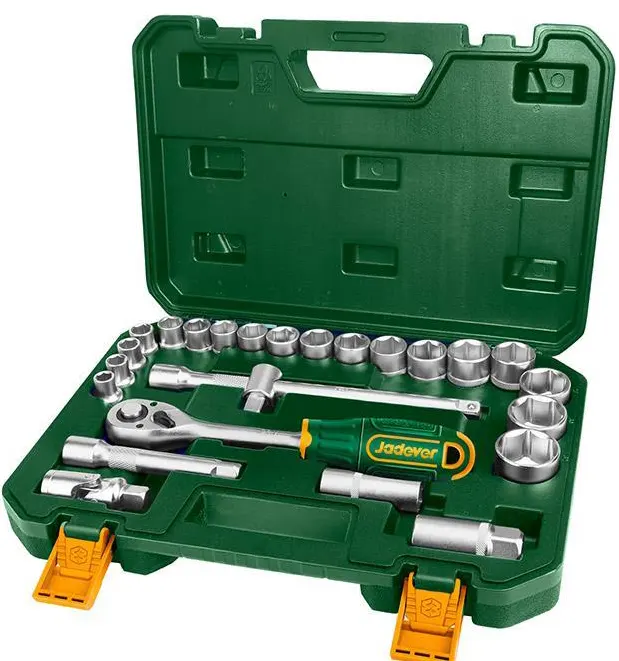 JADEVER 25 Piece Socket and Set, 1-2 inch JDST2D25