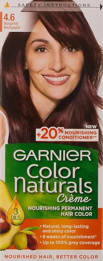 Garnier Color Naturals hair dye 4.6 Burgundy