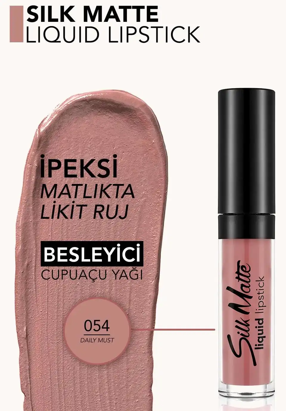 أحمر شفاه سائل سيلك مات من فلورمار, 54 ديلي ميست