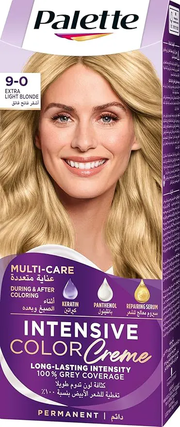 صبغة شعر انتينسف أشقر فاتح فائق من باليت 0-9