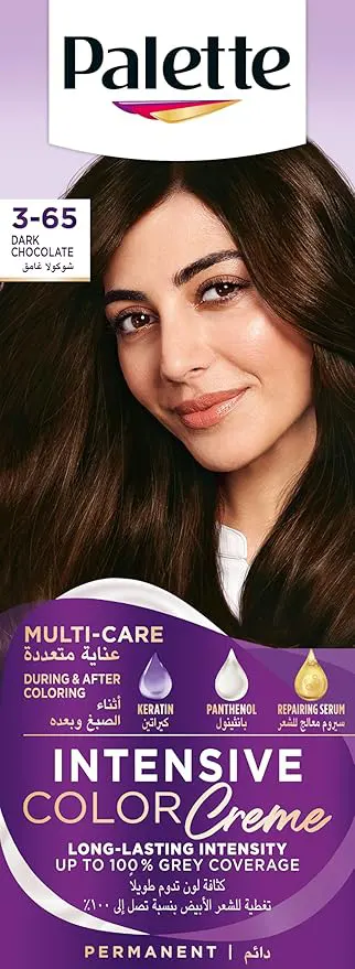 صبغة شعر انتينسف  شوكولا غامق من باليت 65-3