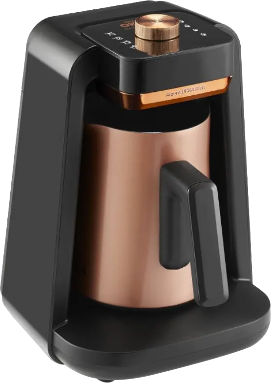 Arzum OKKA Turkish Rich Pro Turkish Coffee Maker, 700 Watt, 5 Cups, Copper, OK0026-2