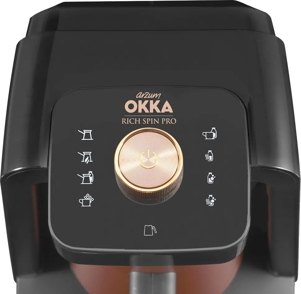 Arzum OKKA Turkish Rich Pro Turkish Coffee Maker, 700 Watt, 5 Cups, Copper, OK0026-2