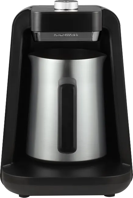 Arzum OKKA Turkish Rich Pro Turkish Coffee Maker, 700 Watt, 5 Cups, Silver, OK0026-K