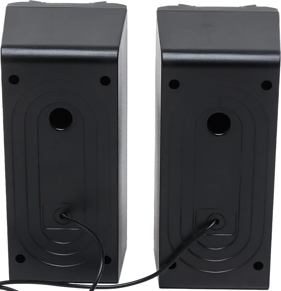 سماعات كومبيوتر سلكية جيجاماكس، 2.0 قناة، يو إس بي، أسود، GM-22