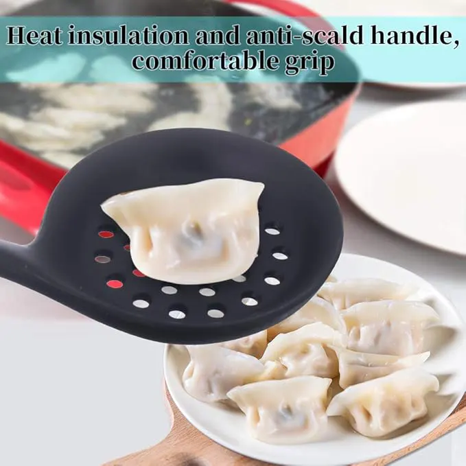 مقصوصة طعام سيليكون،  أسود