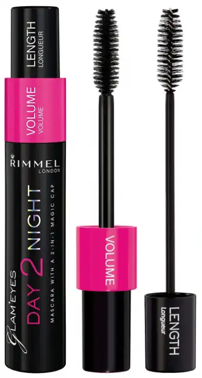 ماسكارا جليم ايز داي تو نايت من ريميل لندن, اسود 001