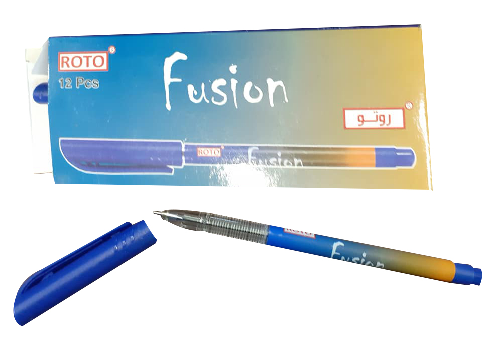 قلم حبر جاف روتو فيوجن، الوان متعددة