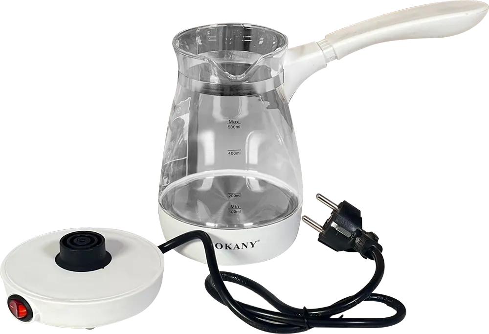 صانع قهوة  زجاج سوكاني  قاعدة منفصلة SOKANYSK.607