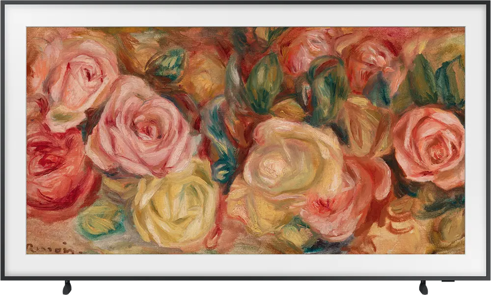 شاشة سامسونج بإطار خارجي، 65 بوصة، سمارت، ريسيفر داخلي، QLED، دقة 4K، موديل QA65LS03DAUXEG