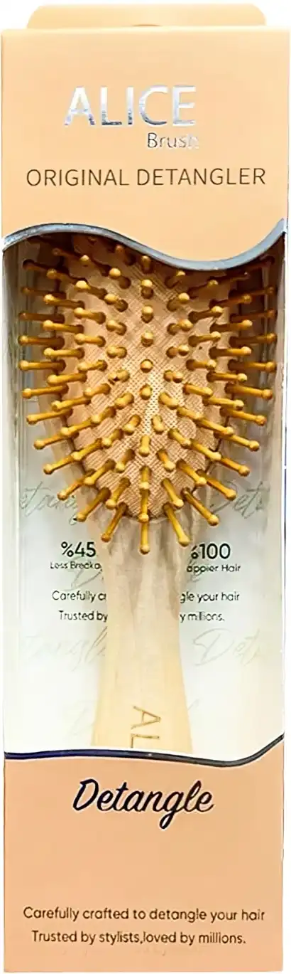 فرشاة شعر خشبيه لفك تشابك الشعر من اليس, 892