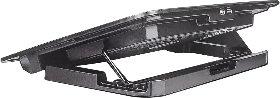 مروحة تبريد لاب توب جيجا ماكس بلس حتى 15.6 بوصة، 2 مروحة، أسود، GM-88