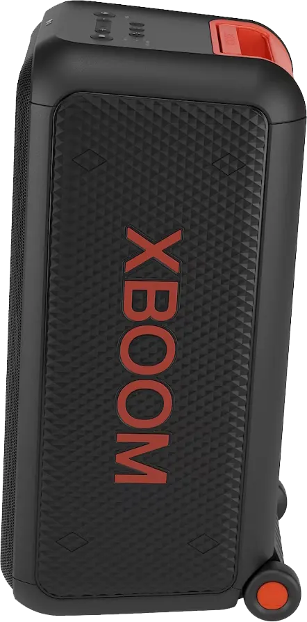 مكبر صوت لاسلكي ال جي XL7S Xboom ، مقاس 8 انش ، بلوتوث 5.1 ، USB ، إضاءة LED ،عمر بطارية يصل إلى 18 ساعة ، أسود