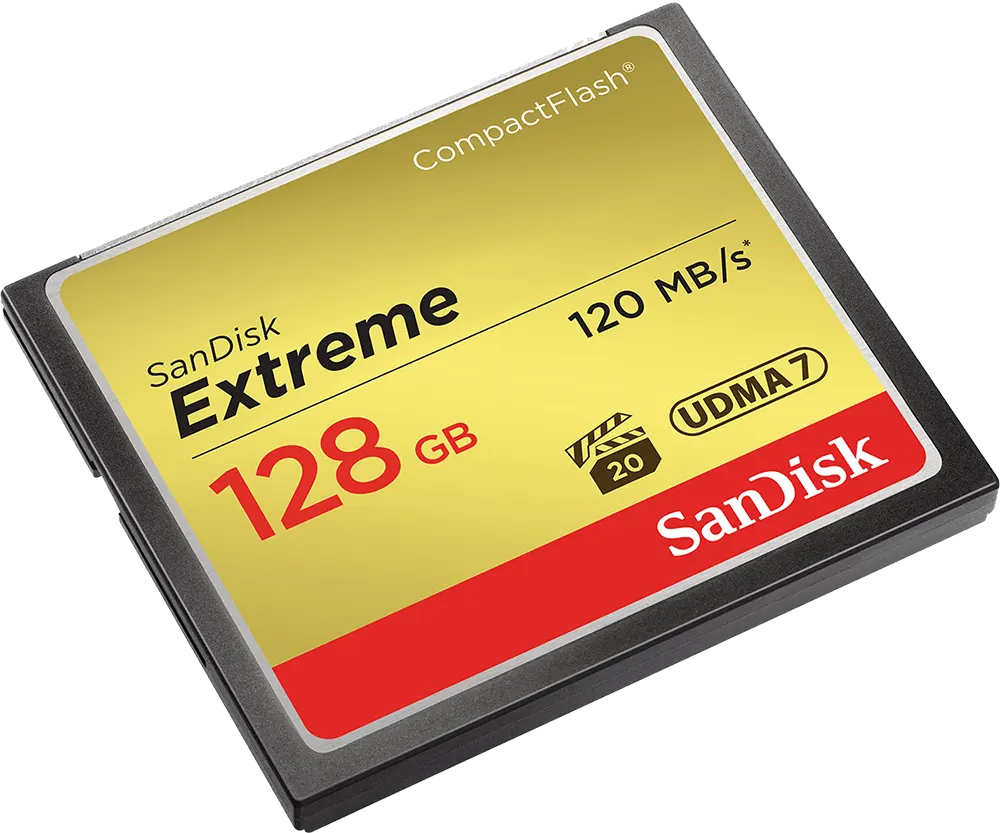 بطاقة ذاكرة سانديسك إيكستريم كومباكت، microSD، سعة 128 جيجابايت، SDCFXSB-128G-G46