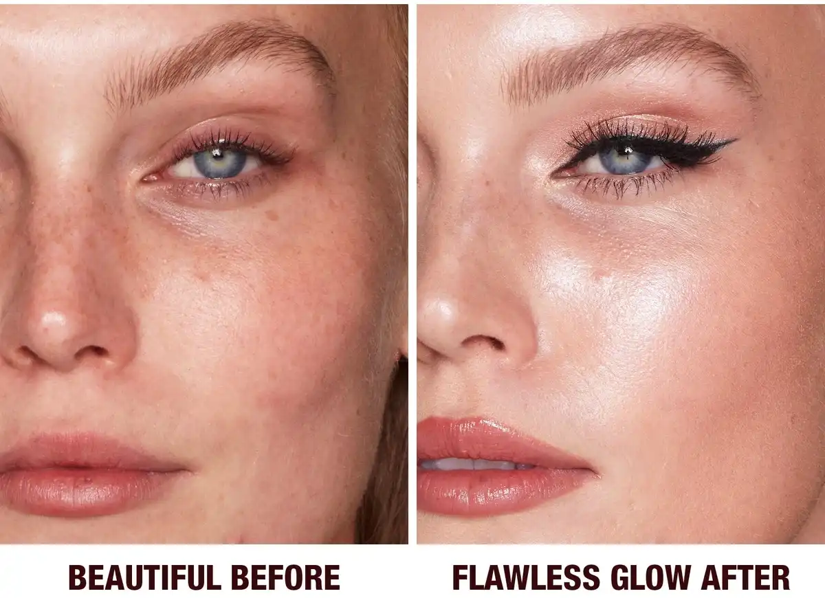 كريم اساس شارلوت تيلبري اير براش هوليوود فلوليس فلتر، فاير