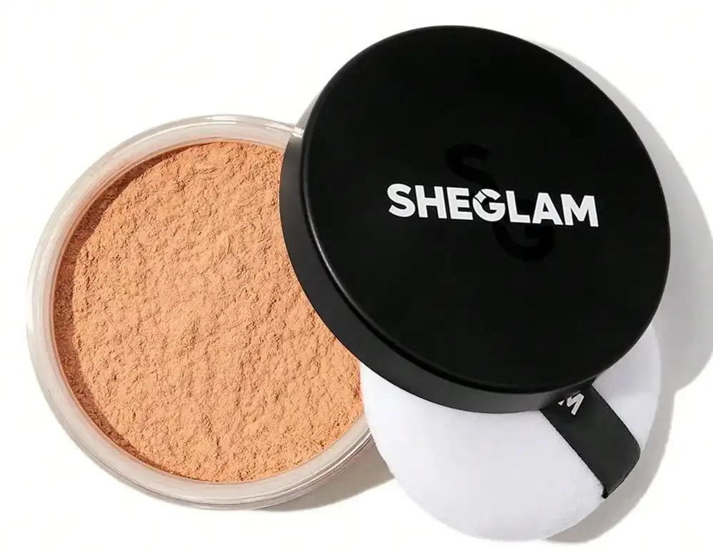 لوس بودر شيجلام بيكد جلو للوجه، بني فاتح