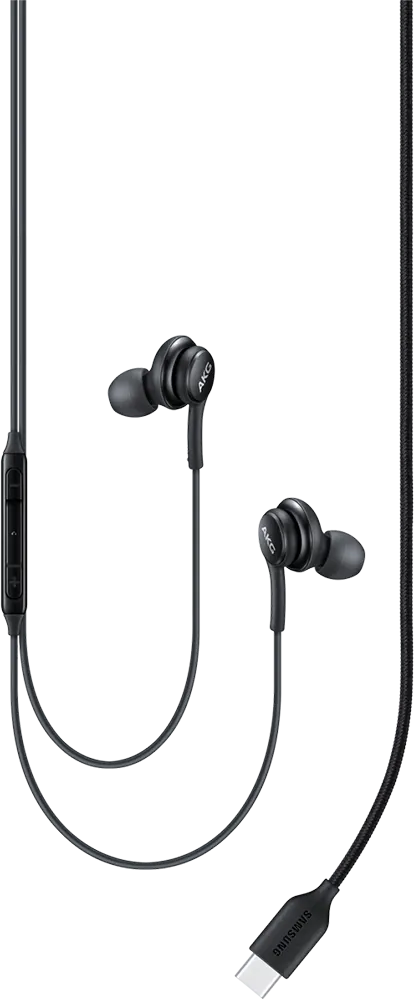 سماعة أذن سلكية سامسونج، ميكروفون، واجهة تايب سي، اسود، EO-IC100BBEGAE