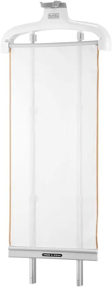 مكواة بخار ستاند بلاك أند ديكر، 2400 وات، خزان مياه 1.5 لتر، 2 ذراع، أبيض، GST2400 (بضمان انسيا)