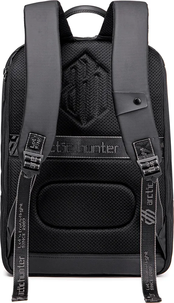 شنطة ظهر لاب توب أركتيك هانتر، 15.6 بوصة، مقاومة للماء، متعددة الألوان، B00529