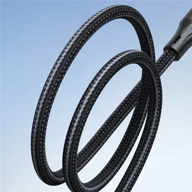 كابل شحن سريع من جوي روم ,  يو اس بي - ايه الي لايتنينج ,3 أمبير ,1.2 متر , اسود ,