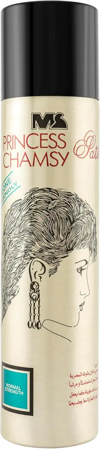 بخاخ شعر برنسيس شامسي مثبت للشعر العادي، 300 ملل
