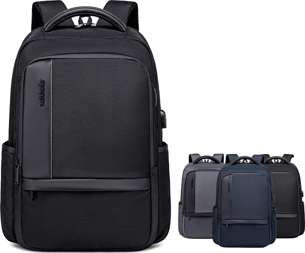 حقيبة ظهر لابتوب أركتك هانتر، 15.6 إنش، مقامة للمياه، جراي غامق، B00120C