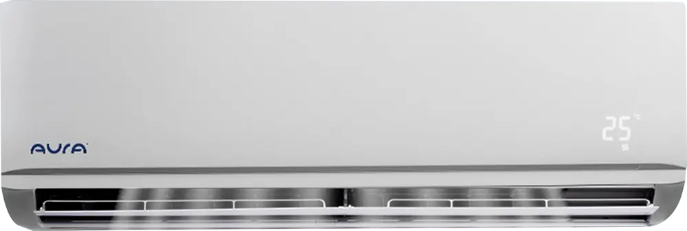 تكييف هواء سبليت اورا 3 حصان، بارد -ساخن، بلازما، شاشة ديجيتال، أبيض، AGE-24HP