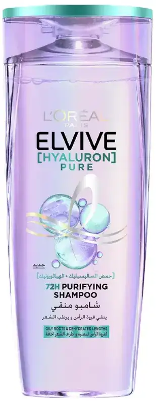 شامبو الفيف من لوريال هيالورنيك بيور منقي للشعر الدهني، 200  مل